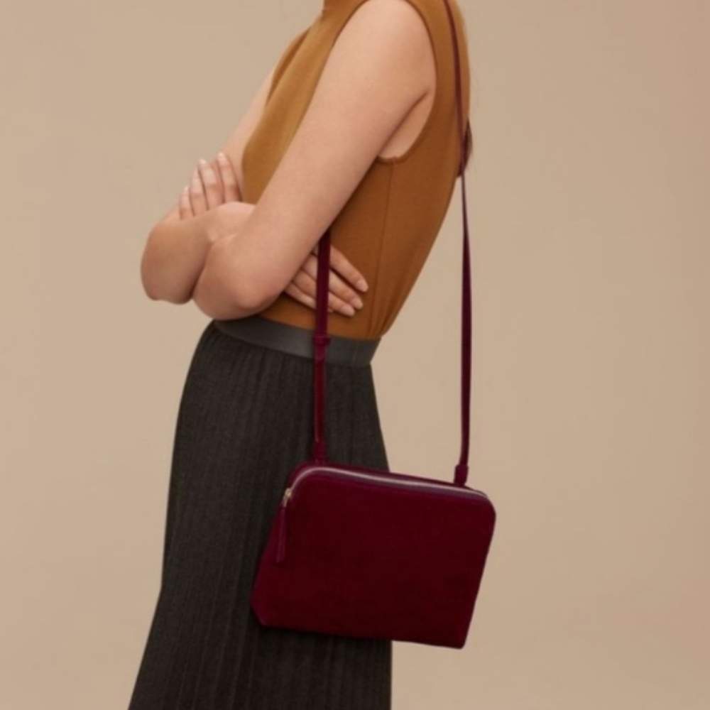 Babaton Navy Crossbody Bag